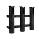thumbnail image 5 of Advancent Estante de pesca, soporte de varilla de soporte de plástico, soporte de postes verticales para barco de carga, accesorios, conexión Pescar Negro, 5 of 6