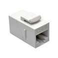 thumbnail image 1 of Tripp Lite Cat6 Straight-through Modular In-line Snap-in Coupler (rj45 F/f), White - 1 X Rj-45 Fema, 1 of 3