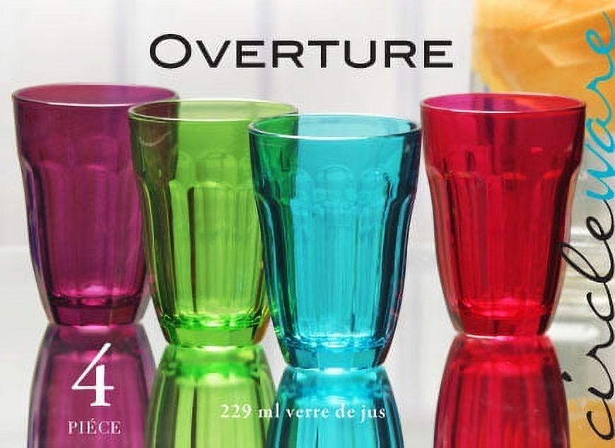 Overture 7.75 Ounce Juice Glass Set, 4 Piece - image 5 of 5