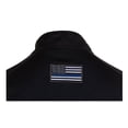 thumbnail image 3 of Farm Blue -Blue Lives Matter Contender High-performance Quarter-Zip with Zip Pocket - Black - Men's Small, 3 of 4