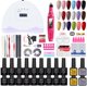 thumbnail image 1 of Kit profesional de uñas acrílicas, decoración de uñas, esmalte de Gel, juego de manicura, taladro eléctrico, herramientas para uñas, 1 of 4