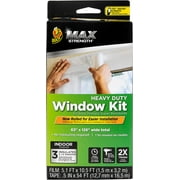 Duck Brand 287100 MAX Strength Insulation Kit, 3 Windows, Clear
