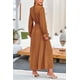 thumbnail image 2 of Vestido PRETTYGARDEN Boho Floral Manga Larga Cuello en V XXL, 2 of 8