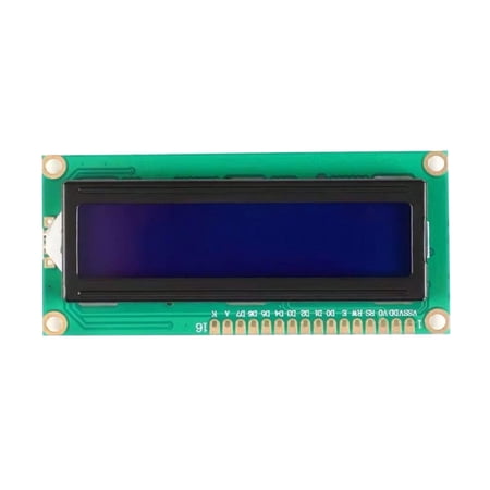 TAPDRA Part DC3.3V 1602A LCD Display Module Based on HD44780 Controller 16x2 Character with Blue Backlight