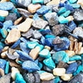 thumbnail image 2 of Crushed Shells for Crafts 2lbs - Colored Shell Pieces for Succulents, Small Vase Filler, Mosaic Art, Resin Decor - Blue and Natural Seashells for Crafting, 2 of 7