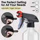 thumbnail image 2 of Botellas de aerosol AMORIX de 300 ml (paquete de 2) recargables con boquilla ajustable, 2 of 7