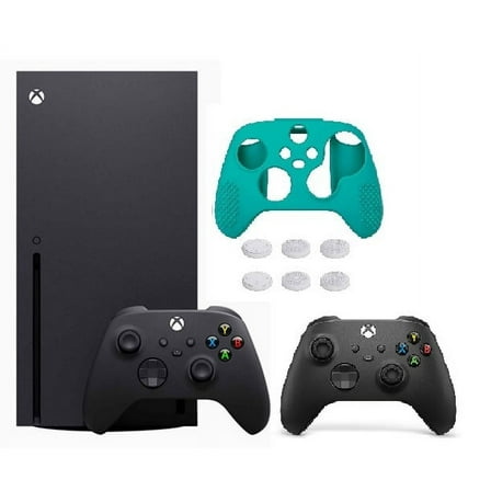 2023 Newest  Xbox -Series -X- Gaming Console System- 1TB SSD Black X Version with Disc Drive W/ Extra Xbox Wireless Controller |  Silicone Controller Cover Skin