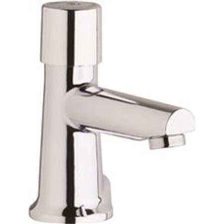 Chicago Faucets Deck Mounted Hot Cold Metering Mixing