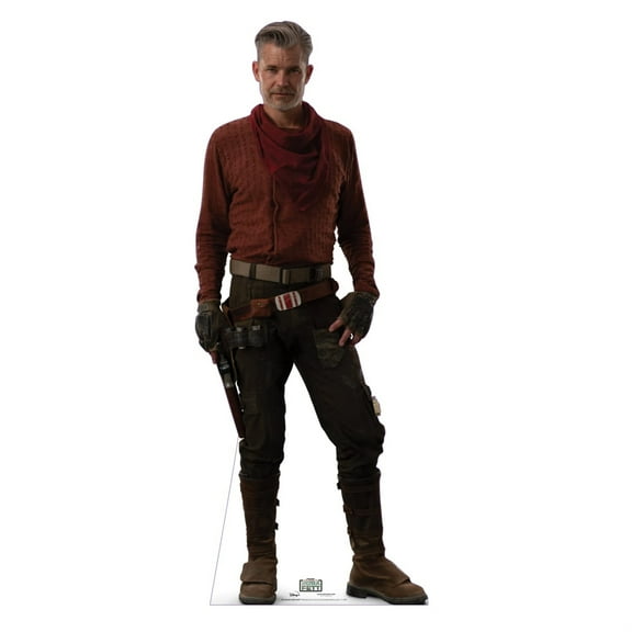 Advanced Graphics 3853 73 x 29 in. Life-size Carboard Cutout of Marshal Cobb Vanth - The Book of Boba Fett Series