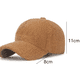 thumbnail image 2 of Gorra de béisbol de lana de cordero de imitación cálido gorro de hip hop de lana de peluche de invierno Vhermosa CPB-YY123-3, 2 of 5