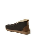 thumbnail image 6 of Dearfoms Cozy Comfort Men's Felt Moc Toe Boot Slippers, 6 of 7