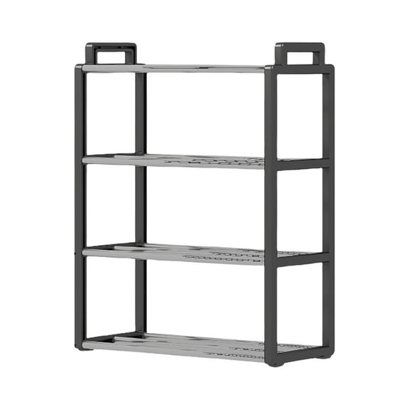 geerera 5-Tier Shoe Rack, Assembled Storage Cabinet for Home Entryway, Durable Metal Frame