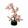 thumbnail image 6 of Champagne Orchid Flower Building Set, Icon Flowers Building Block Compatible with Lego, Stunning Botanical Display Gift for 8-14 Kids and Adults (866 Pcs), 6 of 6