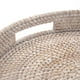 thumbnail image 3 of Bandeja de mesa de café DECRAFTS redonda tejida en ratán blanco (35 cm), 3 of 8