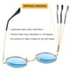 thumbnail image 5 of Gafas de Sol Redondas Polarizadas Gleyemor para Hombre y Mujer en Rojo y Amarillo, 5 of 7