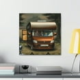 thumbnail image 4 of Campers in Moonlight. - Canvas, 4 of 10