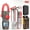 400A, variant on Intelligent digital clamp meter, high-precision multimeter, 400A AC/DC clamp meter, digital display, backlit clamp meter.