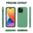 thumbnail image 3 of Xhy iPhone 14 Pro Case with Screen and Lens Protector Military Grade Full Body Protection 3 in 1 Shock and Drop Resistant Rugged TPU Durable Detachable for iPhone 14 Pro 6.1 inch 2022 Phone - Green, 3 of 10
