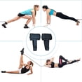 thumbnail image 5 of 1 Pair Fitness Ankle Strap for Cable Machine, Adjustable Women Men Ankle Strap Kickbacks with Fixed Rope, Foot Legs Muscle Strength Exercises, Gym Glute Hips Workouts Thighs Power Trainer, 5 of 5