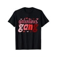 thumbnail image 2 of Vintage Valentine'S Day Printed T-shirt, Men'S Summer Casual and Comfortable T-shirt, Daily Activities Short Sleeve Top, Galentine'S Gang, 100% Cotton, 180G Fabric Weight, Family Member Gift, 2 of 8