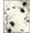 Black, Pattern 4, variant on ODIKA 4'x6' Machine Washable Non-Slip Area Rug, Solid With Gradient Horizon Effect High Traffic Rug, Gray, 122068