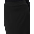 thumbnail image 5 of INSPIRE CHIC Women's Ruffle Fishtail Skirt High Waist Bodycon Elegant Cocktail Skirts S Black, 5 of 6