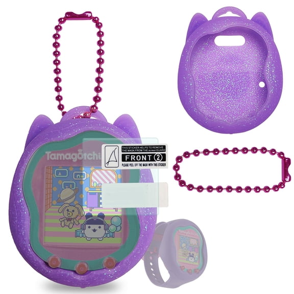 Funda y protector de pantalla de silicona Accessory JCHPINE Tamagotchi Uni