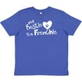 thumbnail image 3 of Inktastic Bestie Frenchie Youth T-Shirt, 3 of 5