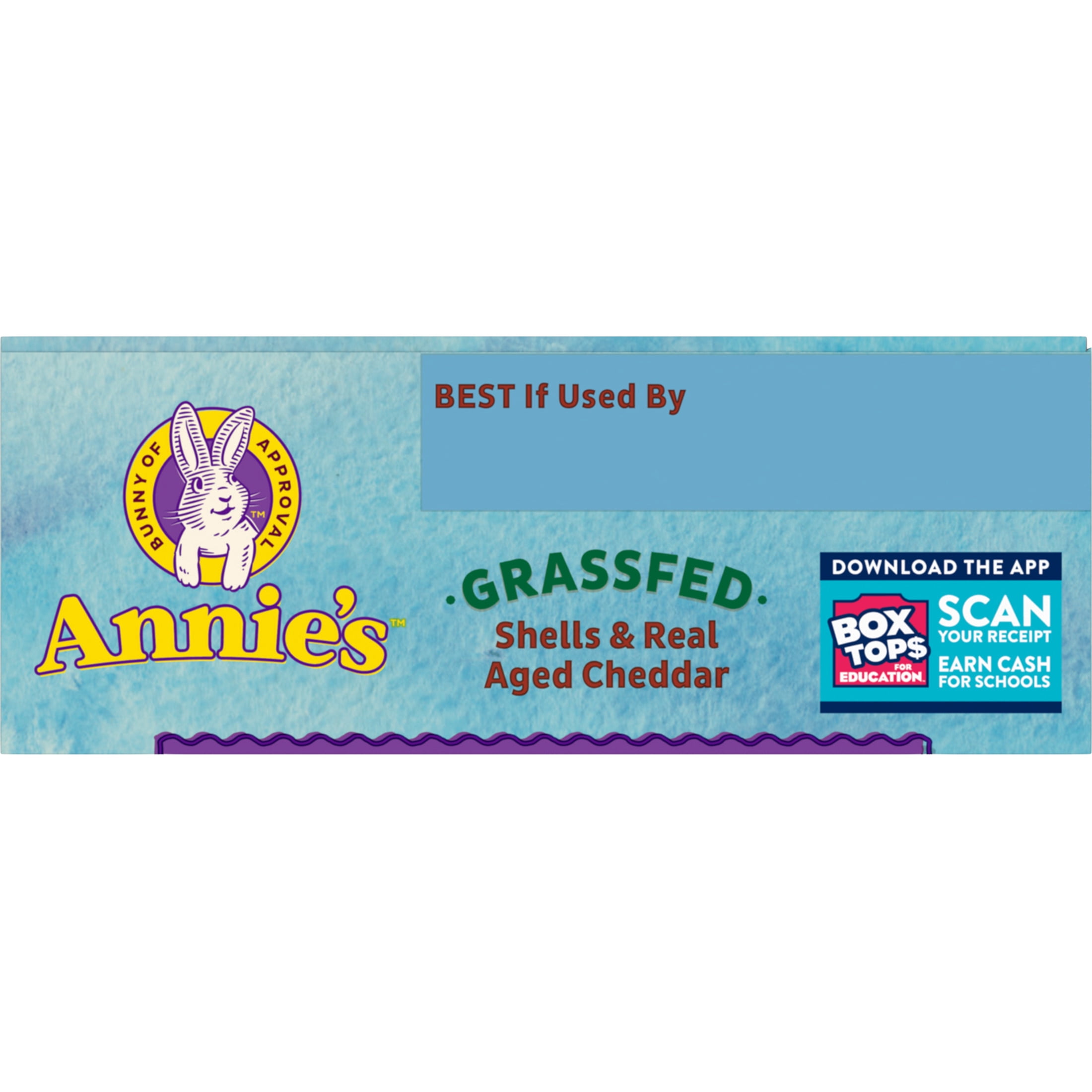 Annie's Organic Grass-Fed Shells and Real Aged Cheddar, Made with Real Cheese, 6 oz