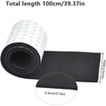 thumbnail image 2 of Fieltro autoadhesivo para muebles Tira de fieltro autoadhesiva antideslizante Fieltro para patas de mesa, sillas y sofás, color negro, 2 of 5