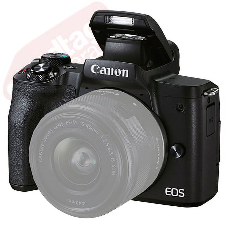 Canon EOS M50 ホワイト レンズ付き Canon EOS M50 Mark II 24.1MP Mirrorless Camera - White (EF-M