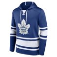 thumbnail image 1 of Men's Toronto Maple Leafs Puck Deep Lace-Up Pullover Hoodie - Blue, 1 of 3