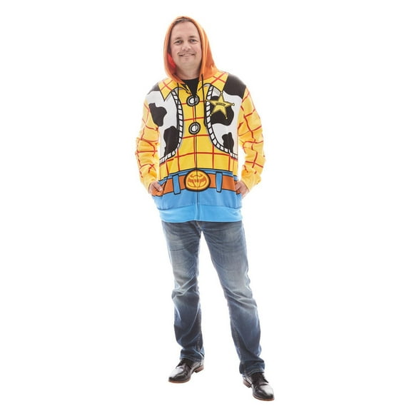 Toy Story Woody Mens Hoodie Costume