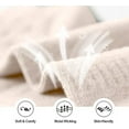 thumbnail image 3 of 6 Pairs Cotton No Show Sock Women’s invisible Non Slip Flat Boat Liner Socks,womens socks (Pack of 5-8), 3 of 6