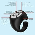 thumbnail image 7 of 2 Packs Bluetooth 5.3 Camera Remote Shutter Ring Wireless Selfie Button for iPhone Android Phone Volume Control Page Turner Mouse Clicker, 7 of 7