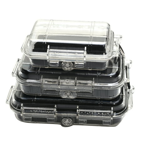 

SPRING PARK Portable Tool Box Anti-impact Waterproof Rugged Storage with A Ring Outdoor Camp Survival Tools Case
