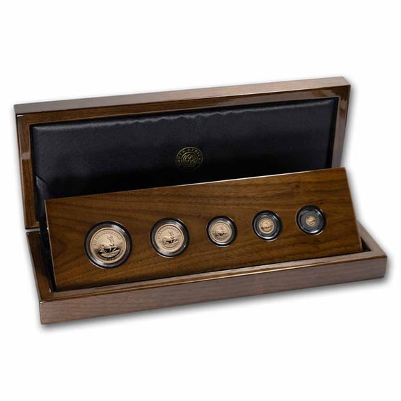 2026 South Africa 5-coin Gold Krugerrand Fractional Proof Set