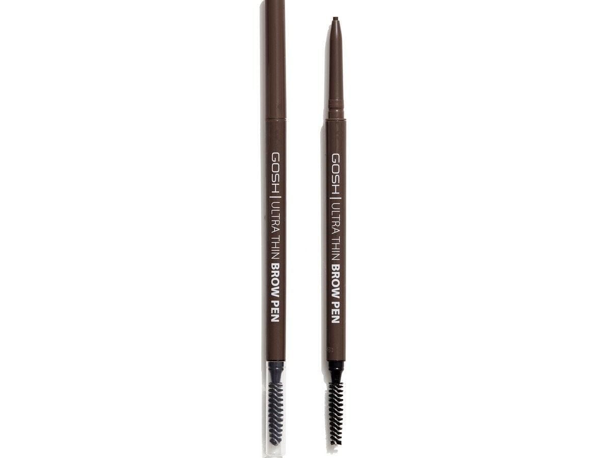 GOSH-Ultra Thin Brow Pencil - 003 Dark Brown, PERFUME FREE / VEGAN