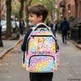 thumbnail image 6 of Chririnla Corgi Cherry Blossom Leopard Casual School Backpack with Lightweight Padded School Bookbag, Durable 17 Inch School Bag for Back to School Middle School, 6 of 9