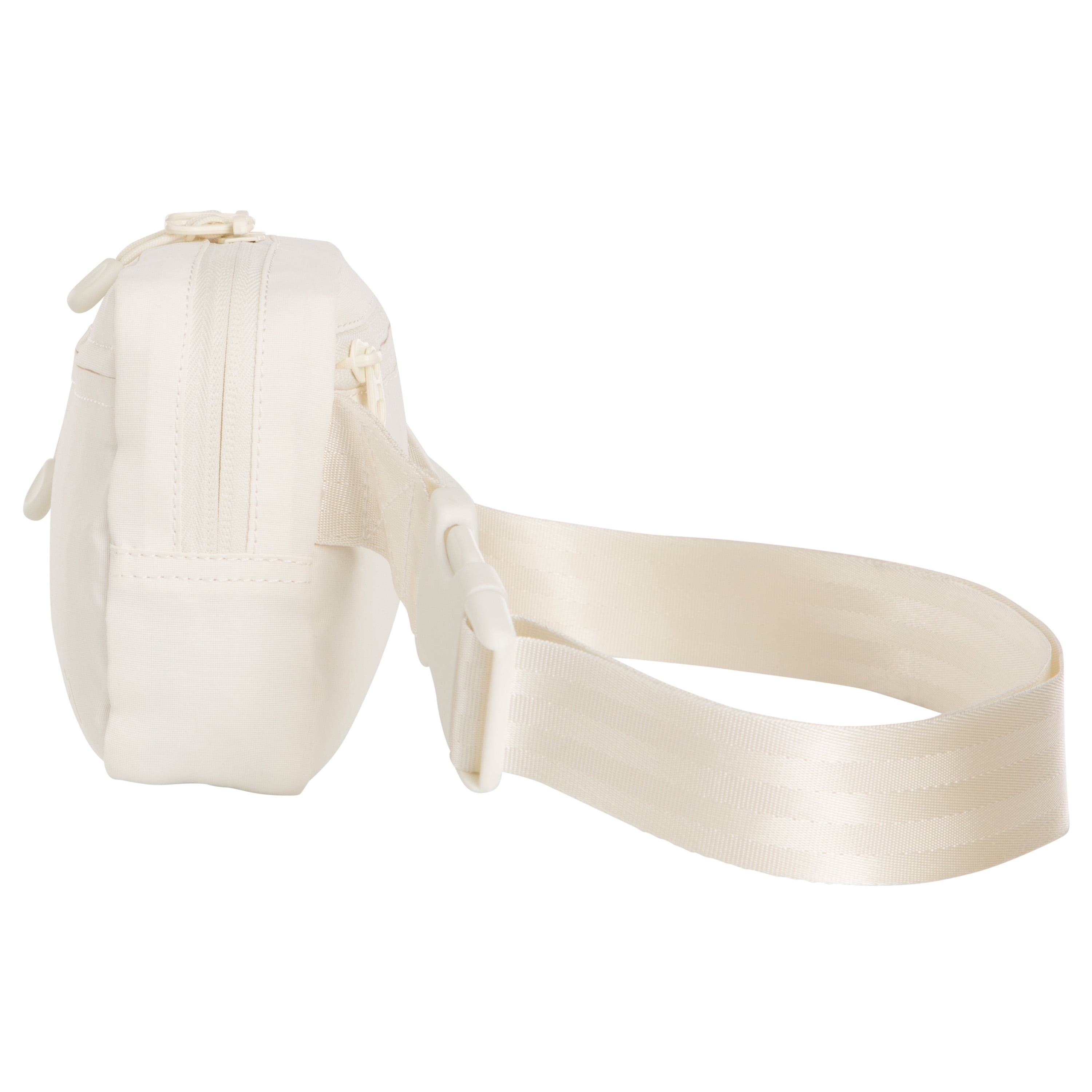 Ozark Trail Waist Pack Fanny Pack, Cream, Polyester, Zipper, Adult, on Waist
