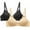 Beige, variant on Bralette Bra New 2pcs Women's Bra Soild Wire Underwear Bra Everyday Small Cup Underwear Convertible Bra Style F-774 Khaki S