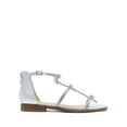 thumbnail image 3 of DREAM PAIRS Strappy Lace Up Flat Sandals, 3 of 8