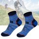 thumbnail image 4 of Soidarity Calcetines al aire libre Mujeres Hombres Elástico Camping Senderismo Pesca Calcetines que absorben la humedad, naranja y zafiro y L Type3 NO3 Soidarity HW4197-02, 4 of 6