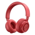 thumbnail image 3 of Auriculares con diadema Auriculares profesionales ajustables para fitness Auriculares supraurales para viajes de trabajo Rojo, 3 of 9