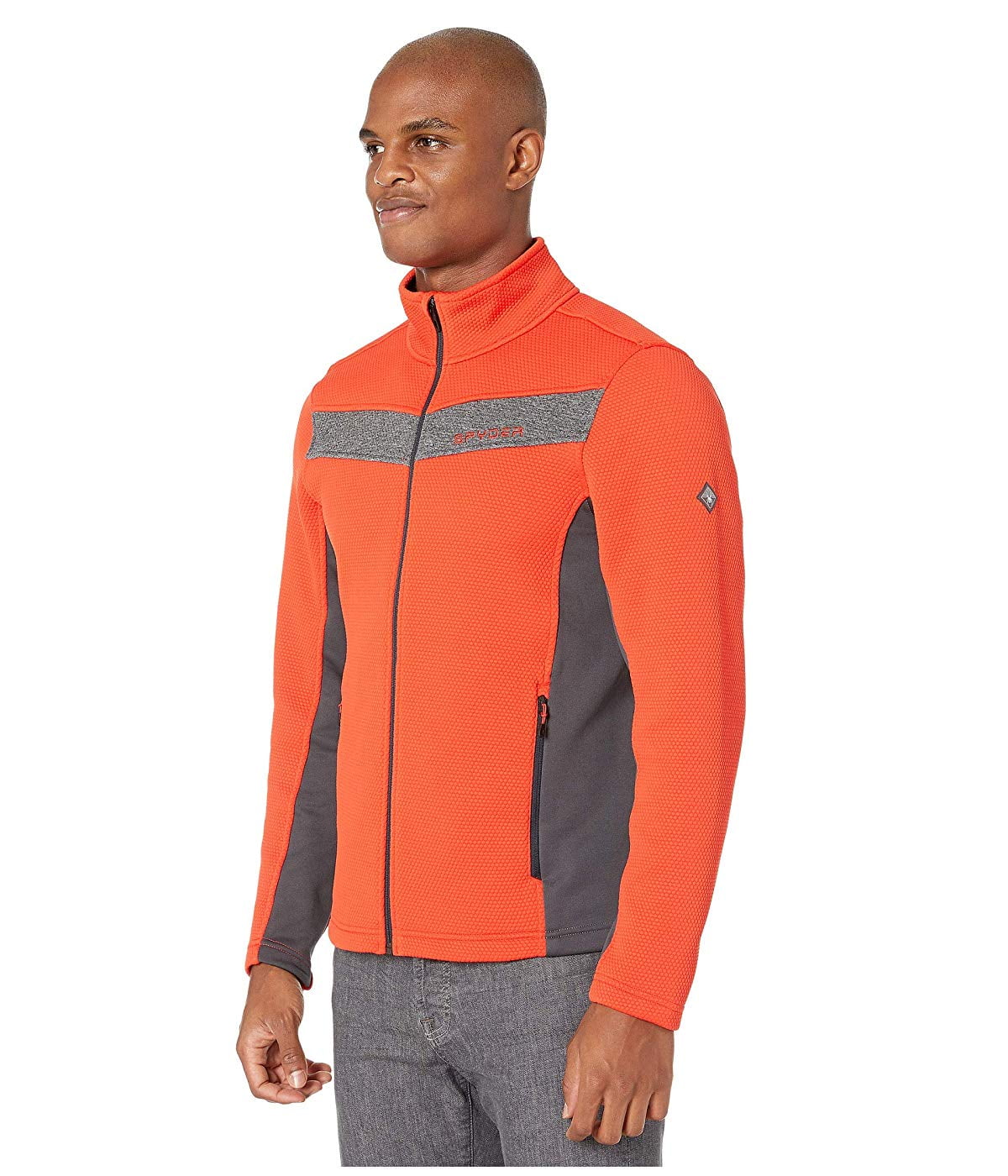 Spyder Encore Full Zip Fleece Jacket Volcano