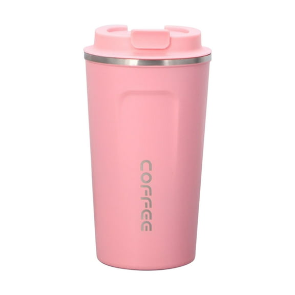 Vikakiooze 2023 380ML Vacuum Stainless Steel Cup Coffee Cup Double Layer Anti-scalding Insulation Cup