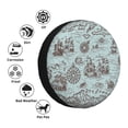 thumbnail image 5 of Balery Pirate Adventure Maptire Cover Waterproof Dust-Proof, Universal Spare Wheel Tire Cover For Trailer, Rv, Suv Truck And Vehicle Camper Accessories-15 Inch, 5 of 9