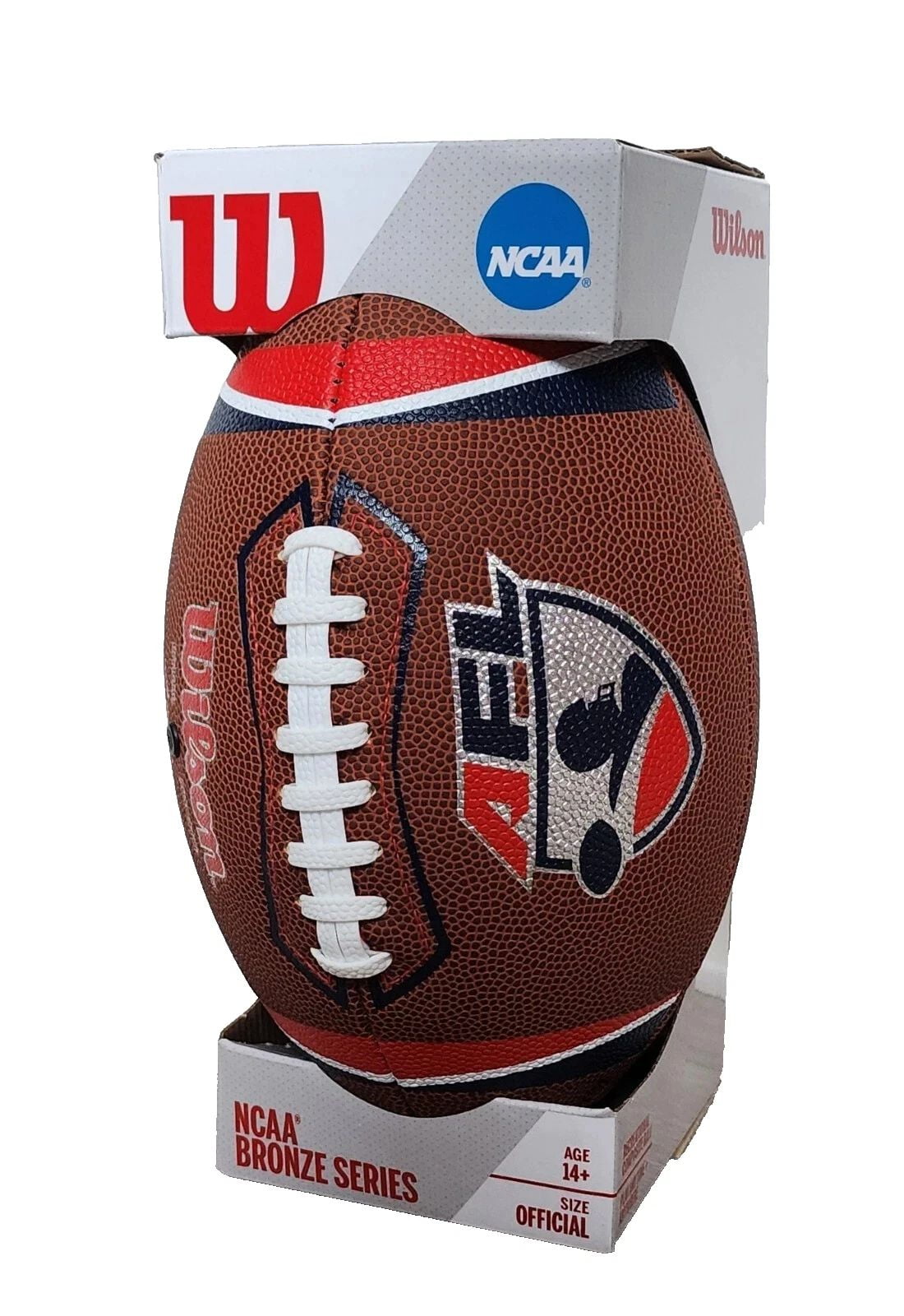 Wilson NFL Duke Official Leather Game Football - Handcrafted