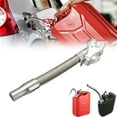thumbnail image 2 of Stainless Steel Car Fuel Pipe, Tubing Guide for Oil Drum, Oil Pail Pour Nozzle, Stainless Steel Spout for Gas, Fuel, Water Transfer, 2 of 8