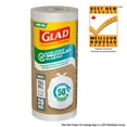 thumbnail image 2 of Glad White Garbage Bags - Tall 45 Litres - Made using 50% Recycled Plastic, 28 Trash Bags, 2 of 7